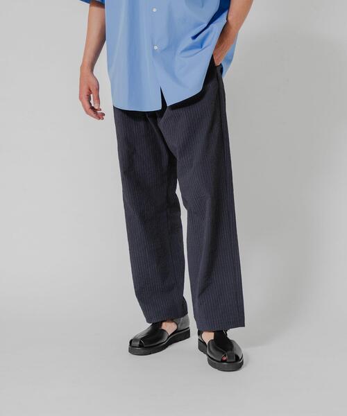 THOUSAND MILE（サウザンドマイル）の「『別注』THOUSAND MILE×URBAN RESEARCH　　WASHER CODE PANTS（その他パンツ・メンズ・チャコールグレー/ブラック/ストライプ・SMALL/MEDIUM/LARGE）」の6枚目の写真