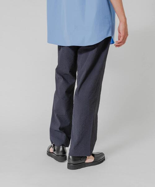 THOUSAND MILE（サウザンドマイル）の「『別注』THOUSAND MILE×URBAN RESEARCH　　WASHER CODE PANTS（その他パンツ・メンズ・チャコールグレー/ブラック/ストライプ・SMALL/MEDIUM/LARGE）」の7枚目の写真
