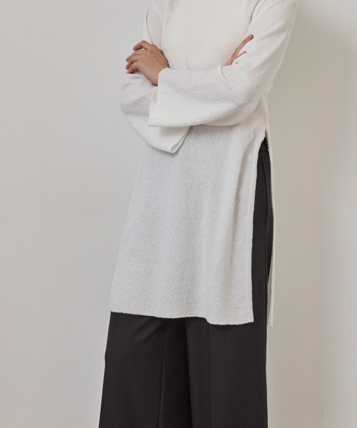COMMON+HAUS(コモンハウス)の「オープンバック ニットチュニック(ニット/セーター・レディース・ホワイト/イエロー/ブラック・FREE)」の19枚目の写真