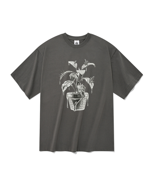 RADINEO(ラディネオ)の「リキッドガーデン 半袖Tシャツ グレー(Tシャツ/カットソー・メンズ・その他・SMALL/MEDIUM/LARGE/X-LARGE)」の1枚目の写真