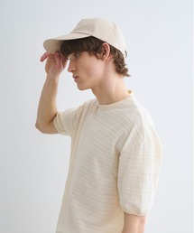 three dots（スリードッツ）の「【unisex】コットンツイル キャップ（キャップ）」