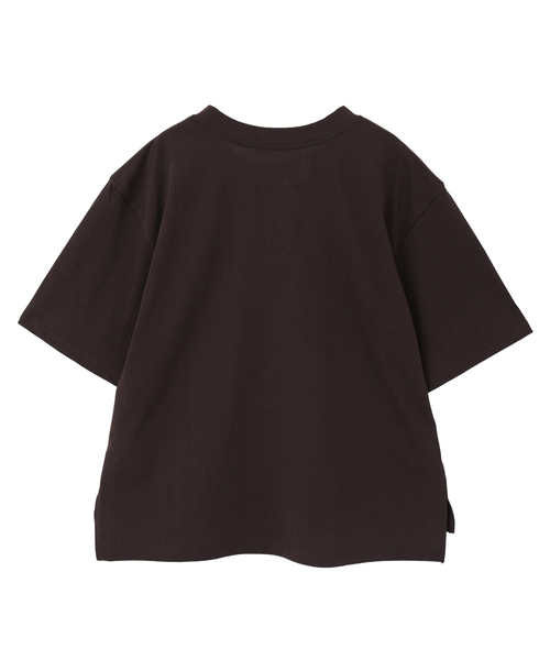 LOGEMENT DE CLAIRE(ロジュモンドクレール)の「【LOURMARIN】ロゴプリントTシャツ(Tシャツ/カットソー・レディース・ライトグレー/ブラウン/ベージュ・FREE)」の7枚目の写真