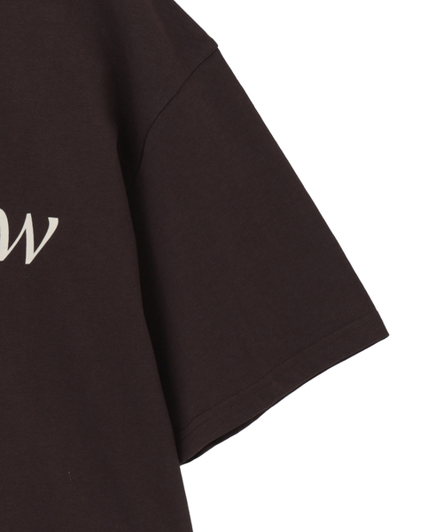LOGEMENT DE CLAIRE(ロジュモンドクレール)の「【LOURMARIN】ロゴプリントTシャツ(Tシャツ/カットソー・レディース・ライトグレー/ブラウン/ベージュ・FREE)」の9枚目の写真