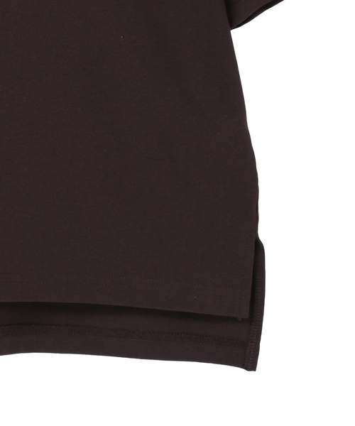 LOGEMENT DE CLAIRE(ロジュモンドクレール)の「【LOURMARIN】ロゴプリントTシャツ(Tシャツ/カットソー・レディース・ライトグレー/ブラウン/ベージュ・FREE)」の10枚目の写真