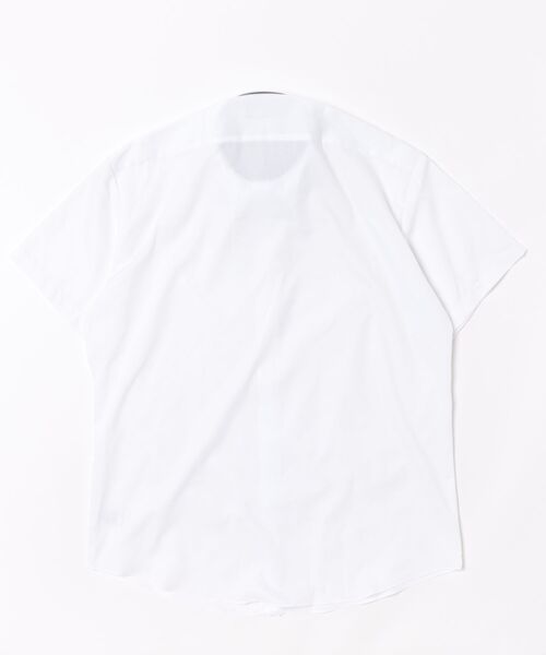 TOKYO SHIRTS（トウキョウシャツ）の「【吸水速乾】 形態安定ノンアイロン ボタンダウン 半袖ビジネスワイシャツ （大きいサイズ）（ビジネスシャツ・メンズ・ホワイト・首回り45cm/首回り47cm）」の7枚目の写真