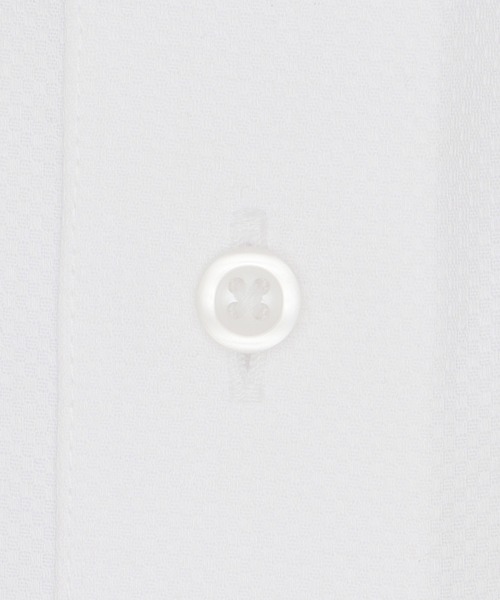 TOKYO SHIRTS（トウキョウシャツ）の「【吸水速乾】 形態安定ノンアイロン ボタンダウン 半袖ビジネスワイシャツ （大きいサイズ）（ビジネスシャツ・メンズ・ホワイト・首回り45cm/首回り47cm）」の4枚目の写真