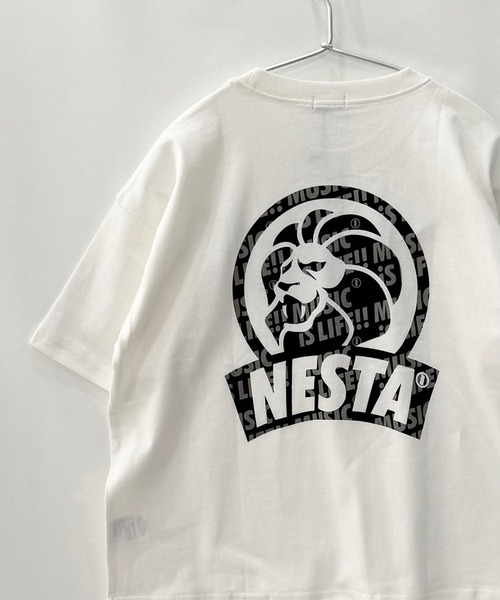 NESTA BRAND（ネスタブランド）の「【NESTA BRAND/ネスタブランド】バックプリント オーバーサイズ Tシャツ（Tシャツ/カットソー・キッズ・ホワイト系その他3/ベージュ/ホワイト系その他/ネイビー/チャコール/グレー系その他2/ブルー系その他/ブラック/グレー系その他/ブラック系その他2/ホワイト系その他2/ブラック系その他/ダークグリーン/杢グレー/ブラック系その他3/オフホワイト・150cm/140cm/130cm/120cm/110cm/160cm）」の21枚目の写真
