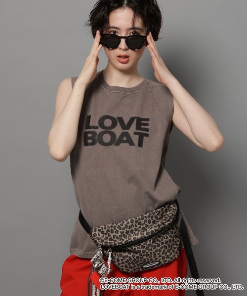 niko and...(ニコアンド)の「【LOVEBOAT(ラブボート)】コラボボディバッグ(ボディバッグ/ウエストポーチ・レディース・その他1/ブラック・0)」の12枚目の写真