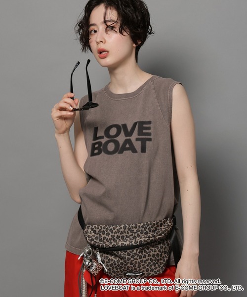 niko and...(ニコアンド)の「【LOVEBOAT(ラブボート)】コラボボディバッグ(ボディバッグ/ウエストポーチ・レディース・その他1/ブラック・0)」の13枚目の写真