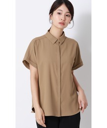 AOYAMA | 冷感シャツカラーブラウス【涼】【半袖】(シャツ/ブラウス)
