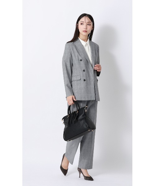 AOYAMA（アオヤマ）の「冷感シャツカラーブラウス【涼】【半袖】（シャツ/ブラウス・レディース・ネイビー/サックスブルー/ブラック/ベージュ/ブラウン/ホワイト・LL/L/M/S）」の17枚目の写真