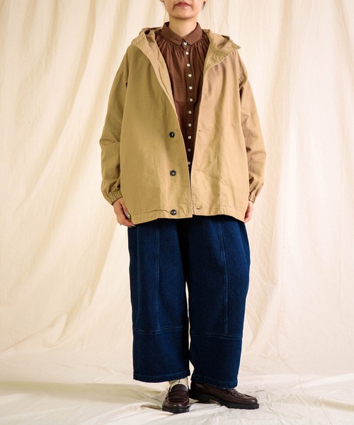 Brocante（ブロカント）の「[Brocante / ブロカント] 60sローン グランロンシャツ（シャツ/ブラウス・レディース・ブラウン・2）」の7枚目の写真