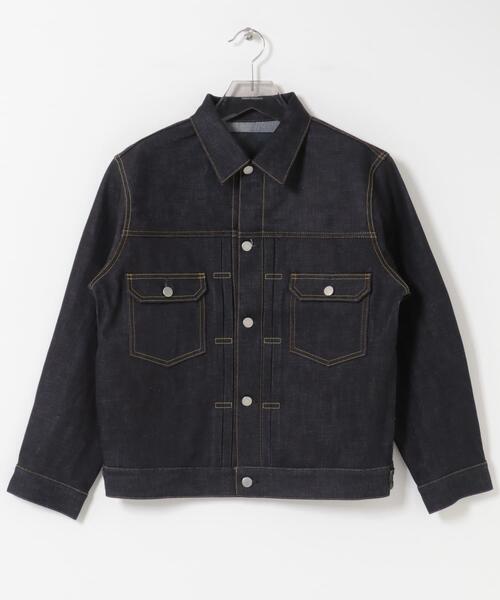Momotaro Jeans ブラックデニムジャケット　B2105－SP　３８ MOMOTARO JEANS #002 STANDARD DENIM JACKET（デニムジャケット