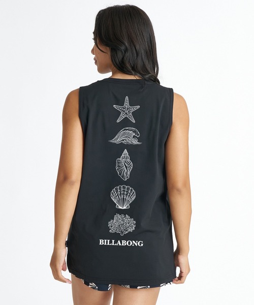 BILLABONG(ビラボン)の「BILLABONG ウィメンズ SURF FLEX GRAPHIC TANK サーフタンクトップ 【2026年夏モデル】(タンクトップ・レディース・ブラック/オレンジ系その他/グリーン系その他/ホワイト・LARGE/MEDIUM)」の2枚目の写真