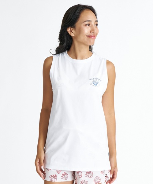 BILLABONG(ビラボン)の「BILLABONG ウィメンズ SURF FLEX GRAPHIC TANK サーフタンクトップ 【2026年夏モデル】(タンクトップ・レディース・ブラック/オレンジ系その他/グリーン系その他/ホワイト・LARGE/MEDIUM)」の5枚目の写真