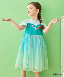 セール】【ディズニー/FROZEN】エルサ なりきりワンピース（ワンピース