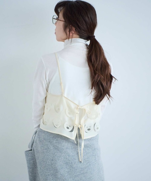 I am I in fact...(アイアムアイインファクト)の「TOLALA HI-NECK(Tシャツ/カットソー・レディース・ホワイト/ブラック/ブルー・FREE)」の11枚目の写真