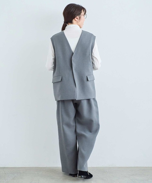 I am I in fact...(アイアムアイインファクト)の「TOLALA HI-NECK(Tシャツ/カットソー・レディース・ホワイト/ブラック/ブルー・FREE)」の19枚目の写真