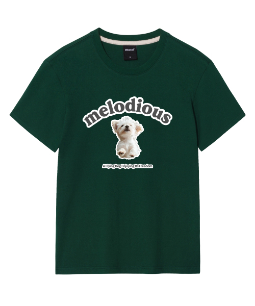 OKSTAR(オクスター)の「メロディウス・バンパルティ(Tシャツ/カットソー・レディース・グレー/ネイビー/ダークグリーン/ダークブルー/ブラック/ダークグレー/クリーム/ライトベージュ/ライトグレー/ホワイト/カーキ・SMALL/MEDIUM/LARGE/X-LARGE/2XL/3XL/4XL)」の21枚目の写真