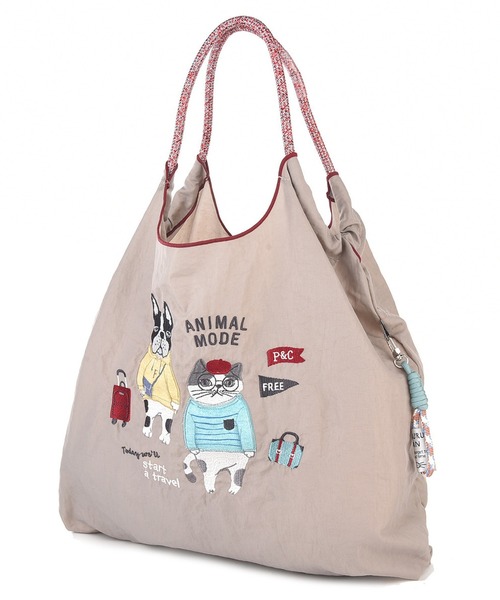 BACKYARD FAMILY(バックヤードファミリー)の「撥水加工 刺繍ワッシャーバッグ パラコードバッグ(トートバッグ・レディース・グリーン/グレー系その他・FREE)」の21枚目の写真