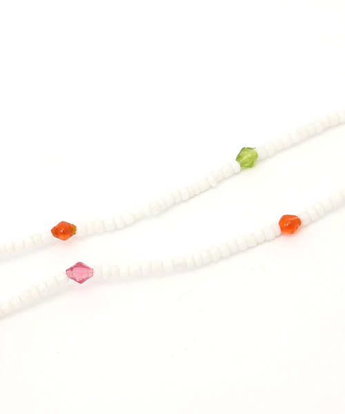 チャイハネ（チャイハネ）の「【チャイハネ】ポンポンブレスレット＆ネックレス / カチューム（ネックレス・レディース・カラフル/ブルー/マルチ・FREE）」の19枚目の写真