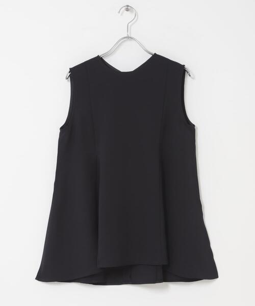 URBAN RESEARCH ROSSO WOMEN(アーバンリサーチ ロッソ)の「クールタッチ吸水速乾フレアブラウス(シャツ/ブラウス・レディース・イエロー系その他/アイボリー/ネイビー・FREE)」の20枚目の写真
