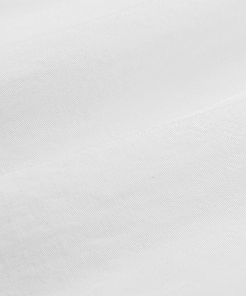 LETTERCOMO(レテルコモ)の「エアリーオーバーサイズテンセル半袖シャツアイボリー(シャツ/ブラウス・メンズ・ホワイト・MEDIUM/LARGE)」の6枚目の写真