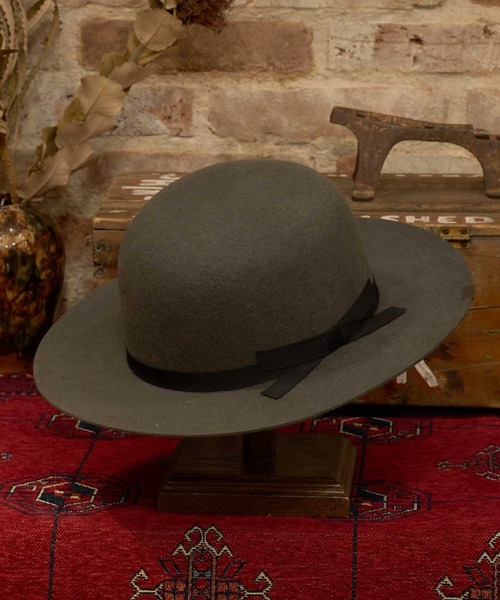 MRFATMAN(ミスターファットマン)の「WIZARD WOOL(ハット・メンズ・グレー/ブラック・L/M)」の2枚目の写真