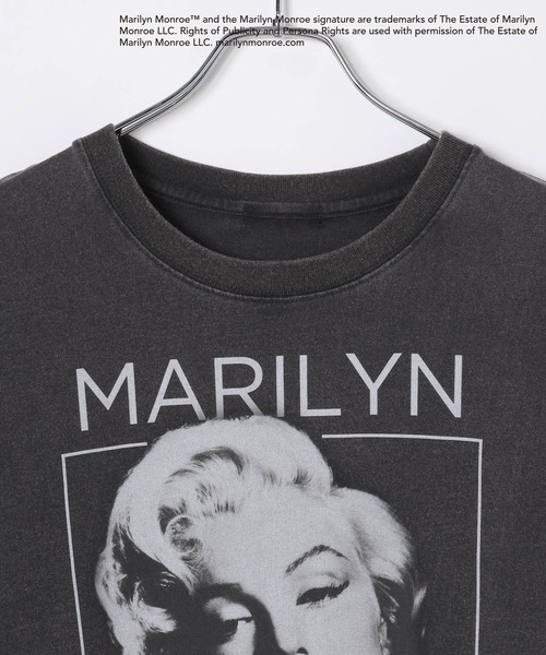 PAGEBOY(ページボーイ)の「【Marilyn Monroe】BIGフォトT(Tシャツ/カットソー・レディース・チャコールグレー/オフホワイト・FREE)」の22枚目の写真