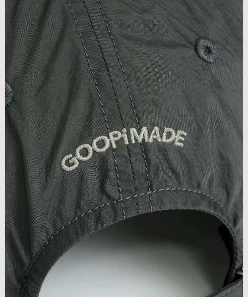 KIJIMA TAKAYUKI(キジマ タカユキ)の「x GOOPiMADE No.M-093A Cover Cap(Removable)(キャップ・メンズ・グレー/ブラック・FREE)」の22枚目の写真