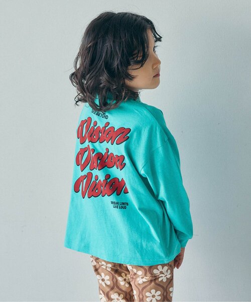 LGB WIND ロゴプリント 長袖カットソー セール】【WEB限定】色んなロゴ・プリント長袖Tシャツ（Tシャツ