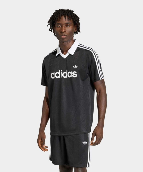 adidas(アディダス)の「アーカイブカラーエンジニアードジャージ / ジャージ / アディダスオリジナルス adidas Originals(Tシャツ/カットソー・メンズ・ブラック・X-SMALL/LARGE/MEDIUM/3XL/XX-SMALL/SMALL/X-LARGE/XX-LARGE)」の5枚目の写真