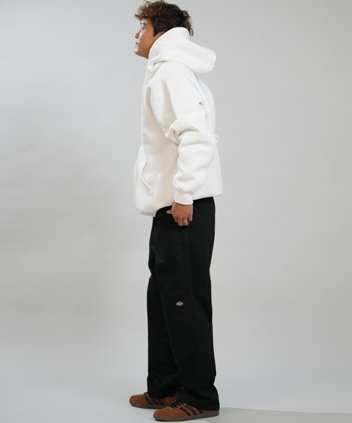 THRASHER(スラッシャー)の「【ムラサキスポーツ限定】THRASHER/スラッシャー ジップアップ パーカー 264TH1PK111(パーカー・メンズ・アイボリー/ヘザーグレー/ブラック・M/L/XL)」の8枚目の写真