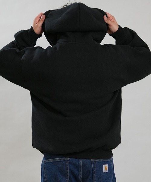 THRASHER(スラッシャー)の「【ムラサキスポーツ限定】THRASHER/スラッシャー ジップアップ パーカー 264TH1PK111(パーカー・メンズ・アイボリー/ヘザーグレー/ブラック・M/L/XL)」の11枚目の写真