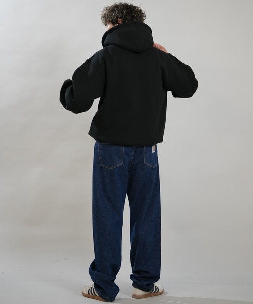 THRASHER(スラッシャー)の「【ムラサキスポーツ限定】THRASHER/スラッシャー ジップアップ パーカー 264TH1PK111(パーカー・メンズ・アイボリー/ヘザーグレー/ブラック・M/L/XL)」の13枚目の写真