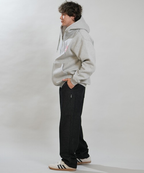 THRASHER(スラッシャー)の「【ムラサキスポーツ限定】THRASHER/スラッシャー ジップアップ パーカー 264TH1PK111(パーカー・メンズ・アイボリー/ヘザーグレー/ブラック・M/L/XL)」の20枚目の写真