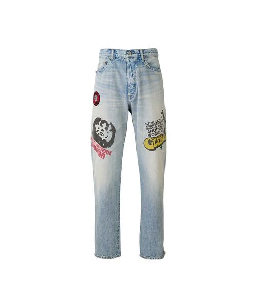 HYSTERIC GLAMOUR(ヒステリックグラマー)の「HYSTERIC DAYS 50’S XXストレートデニムパンツ(デニムパンツ・メンズ・ライトインディゴブルー・34inch/32inch/31inch/30inch/29inch/28inch)」の1枚目の写真