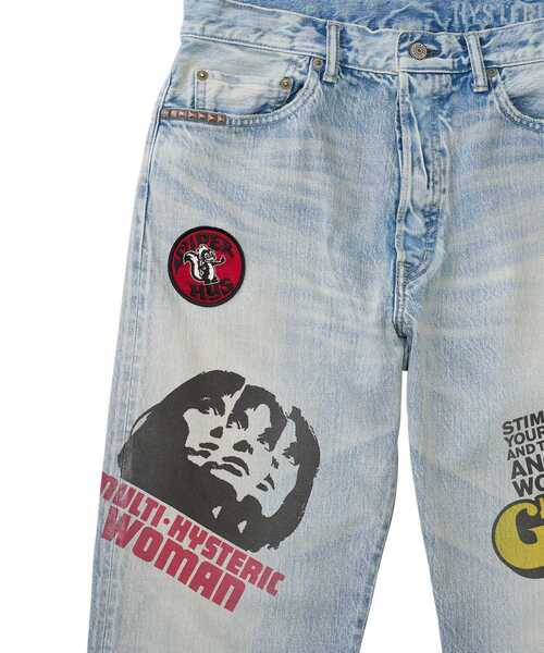 HYSTERIC GLAMOUR(ヒステリックグラマー)の「HYSTERIC DAYS 50’S XXストレートデニムパンツ(デニムパンツ・メンズ・ライトインディゴブルー・34inch/32inch/31inch/30inch/29inch/28inch)」の3枚目の写真