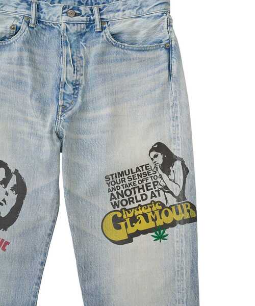HYSTERIC GLAMOUR(ヒステリックグラマー)の「HYSTERIC DAYS 50’S XXストレートデニムパンツ(デニムパンツ・メンズ・ライトインディゴブルー・34inch/32inch/31inch/30inch/29inch/28inch)」の4枚目の写真