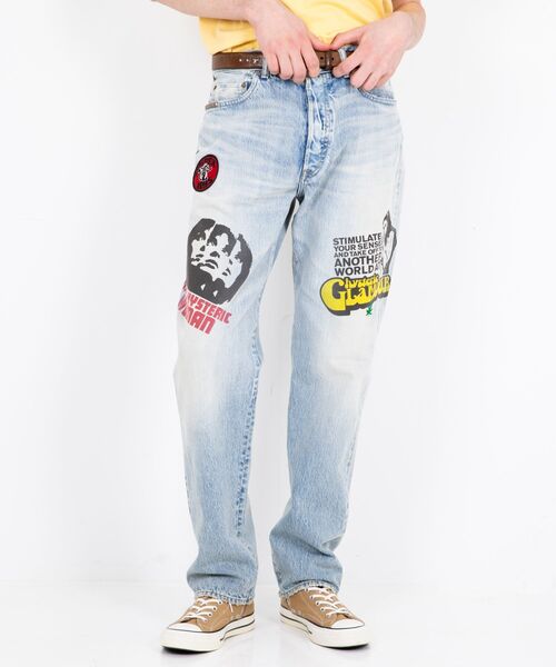 HYSTERIC GLAMOUR(ヒステリックグラマー)の「HYSTERIC DAYS 50’S XXストレートデニムパンツ(デニムパンツ・メンズ・ライトインディゴブルー・34inch/32inch/31inch/30inch/29inch/28inch)」の7枚目の写真