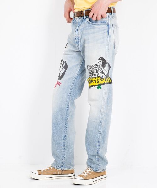 HYSTERIC GLAMOUR(ヒステリックグラマー)の「HYSTERIC DAYS 50’S XXストレートデニムパンツ(デニムパンツ・メンズ・ライトインディゴブルー・34inch/32inch/31inch/30inch/29inch/28inch)」の8枚目の写真
