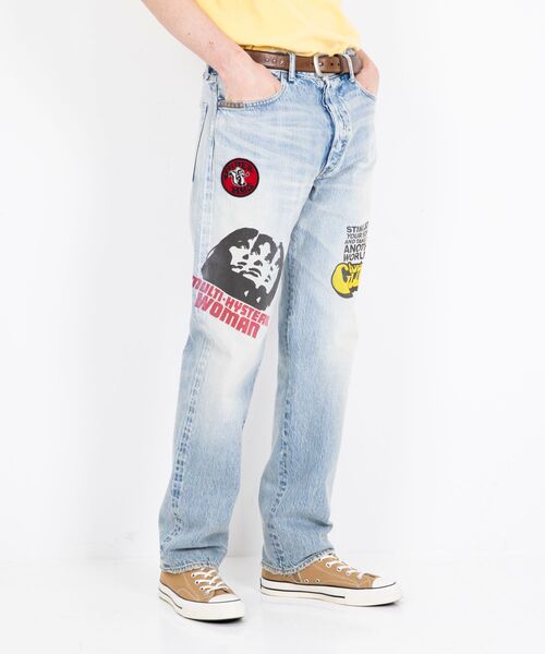 HYSTERIC GLAMOUR(ヒステリックグラマー)の「HYSTERIC DAYS 50’S XXストレートデニムパンツ(デニムパンツ・メンズ・ライトインディゴブルー・34inch/32inch/31inch/30inch/29inch/28inch)」の9枚目の写真