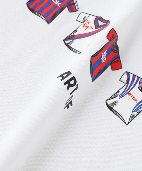 417 EDIFICE(フォーワンセブンエディフィス)の「ART OF FOOTBALL / CPFC Printed Classics Tee(Tシャツ/カットソー・メンズ・ブラック/ホワイト・LARGE/X-LARGE)」の5枚目の写真