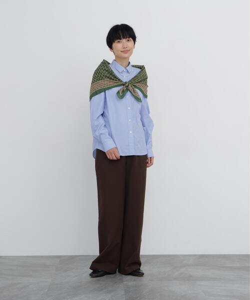 human woman(ヒューマンウーマン)の「◆【名品 / マルチサイズ / ウォッシャブル】ストレッチエアリードットコード5ポケットセミワイドパンツ(その他パンツ・レディース・ベージュ系その他2/ネイビー/ブラウン・LARGE/X-SMALL/SMALL/MEDIUM)」の18枚目の写真