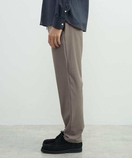 MEN'S MELROSE（メンズメルローズ）の「トリコットストレッチイージーパンツ(セットアップ可)（スラックス・メンズ・ブラック/ベージュ/ネイビー・2/4/3/5）」の7枚目の写真