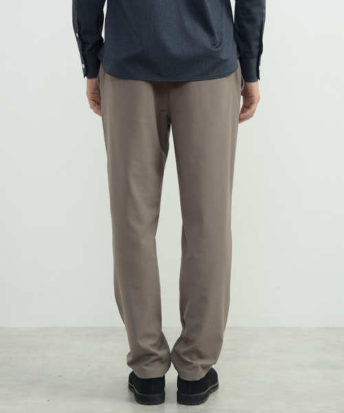 MEN'S MELROSE（メンズメルローズ）の「トリコットストレッチイージーパンツ(セットアップ可)（スラックス・メンズ・ブラック/ベージュ/ネイビー・2/4/3/5）」の8枚目の写真