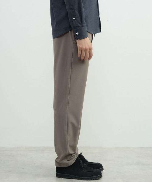MEN'S MELROSE（メンズメルローズ）の「トリコットストレッチイージーパンツ(セットアップ可)（スラックス・メンズ・ブラック/ベージュ/ネイビー・2/4/3/5）」の9枚目の写真