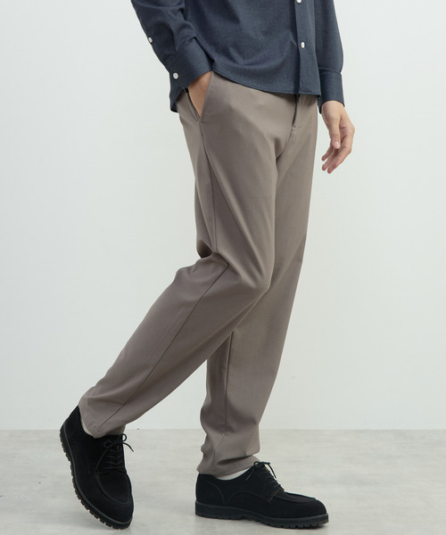 MEN'S MELROSE（メンズメルローズ）の「トリコットストレッチイージーパンツ(セットアップ可)（スラックス・メンズ・ブラック/ベージュ/ネイビー・2/4/3/5）」の15枚目の写真