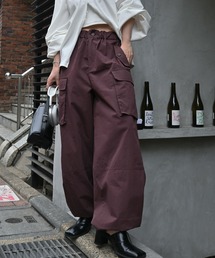 WILLFULLY（ウィルフリー）の「waist drawstring cargo pocket PT（カーゴパンツ）」