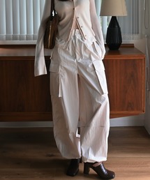 WILLFULLY（ウィルフリー）の「waist drawstring cargo pocket PT（カーゴパンツ）」